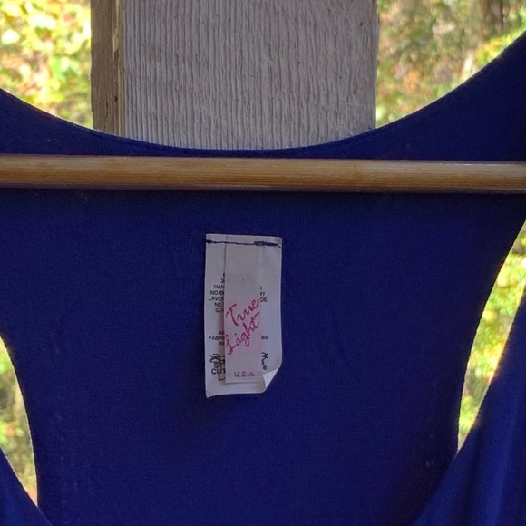 True Light Blue Ruffle Dress - Picture 3 of 7